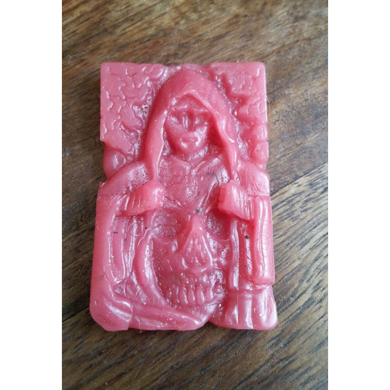 Plaque en cire Santa Muerte