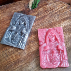 Plaque en cire Santa Muerte