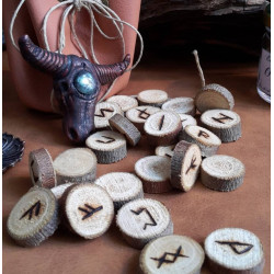 Set de 25 runes celtes